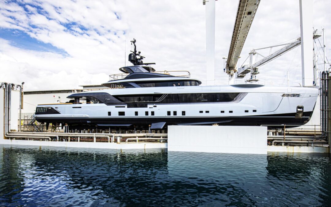 Admiral Yachts launched the 55m yacht Geco