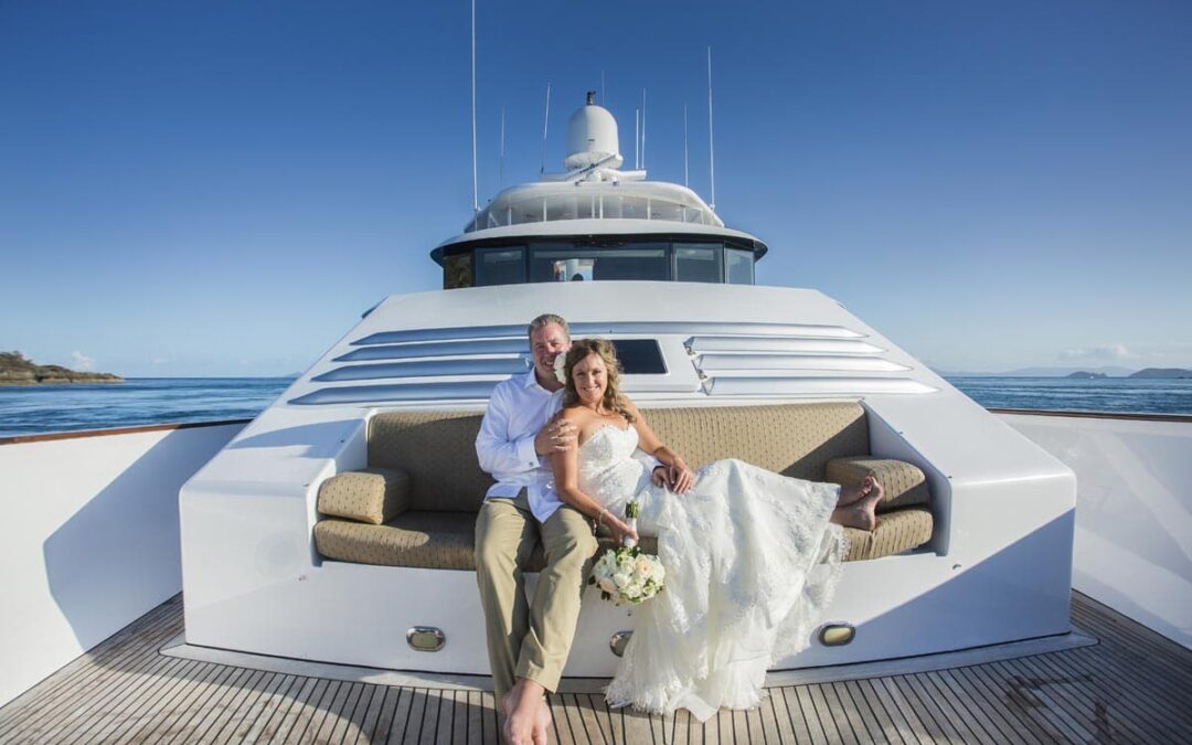 The ultimate yacht wedding